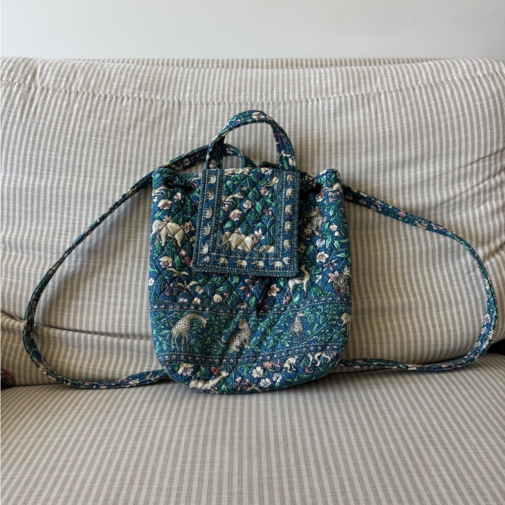 Vera Bradley Animal Kingdom Backpack - Retired Print